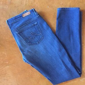 AG “the Stilt” cigarette leg women’s jeans